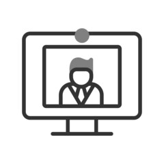 Doctor video call Icon