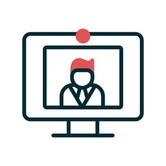 Doctor video call Icon