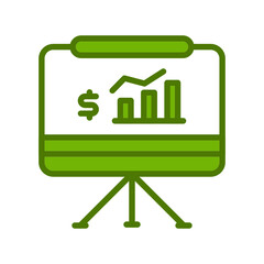 Cash Presentation Icon