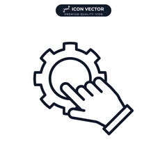 engineering icon symbol template for graphic and web design collection logo vector illustration