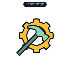 repair icon symbol template for graphic and web design collection logo vector illustration