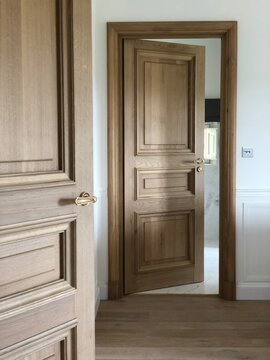 door in a room