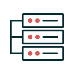 Obraz premium Database Icon