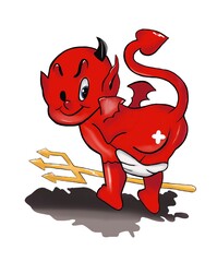 red devil cartoon