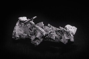 Hessite is a mineral form of telluride disilver, it is a relatively rare sulfide