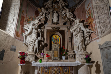 Isernia, Molise. The Sanctuary of SS Cosma e Damiano