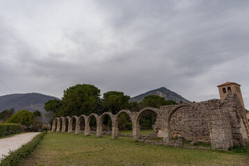 Rocchetta a Volturno, Molise. Benedictine Abbey of S. Vincenzo al Volturno.