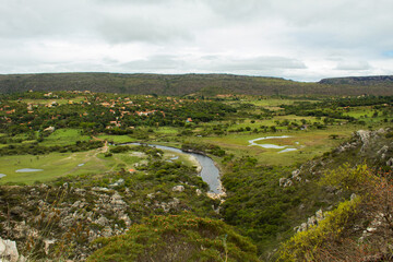 Fototapeta na wymiar natural landscape in the region of Lapinha da Serra, city of Santana do Riacho, State of Minas Gerais, Brazil