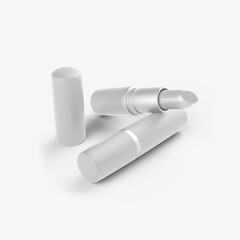 Isolated Round Lipstick. 3D render