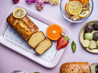 A traditional Easter desert table