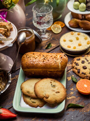 A traditional Easter desert table