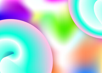Fluid shape background with liquid dynamic elements.
