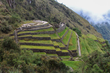 Machu Picchu, Perú Ruinas Incas - obrazy, fototapety, plakaty