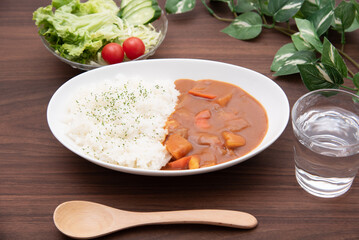 日本の定番料理カレーライス