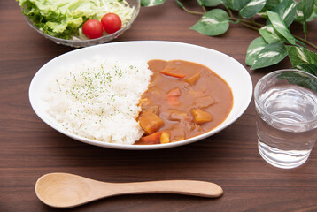 日本の定番料理カレーライス