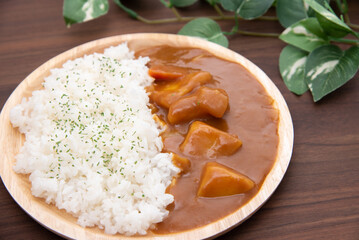 日本の定番料理カレーライス