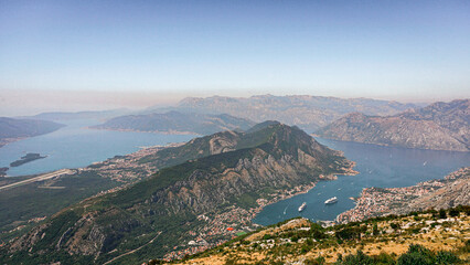 kotor bay in montenegro