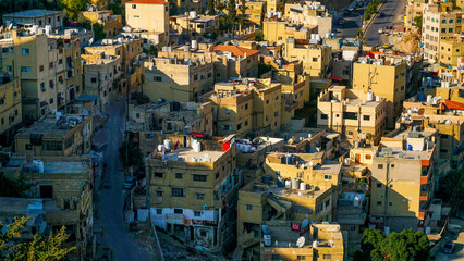 small streets in amman, jordan