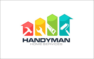 Illustration vector graphic of Construction, home repair, and Building Logo Design template-01