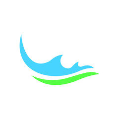 illustration logo sea fish animal icon