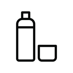 spray line icon illustration vector graphic