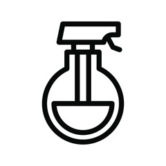 spray line icon illustration vector graphic