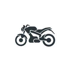 illustration of motorbike 125cc, vector art.