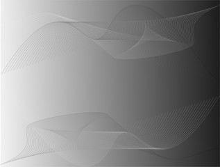 black and white lines wave background