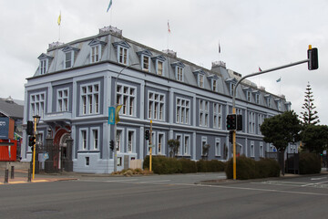 Bond Store Museum, heritage building in Wellington, New Zealand.