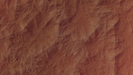 3d render of abstract planet surface with high detailed relief