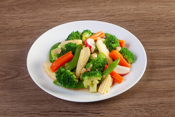 Stir Fried Mixed Vegetables
