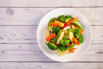 Stir Fried Mixed Vegetables