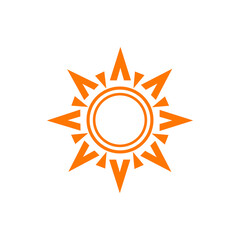 illustration logo star icon templet image