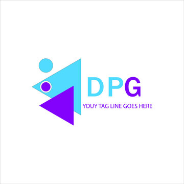 DPG letter logo creative design with vector graphic