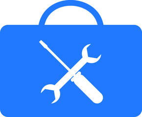 Toolbox icon, toolbox symbol vector