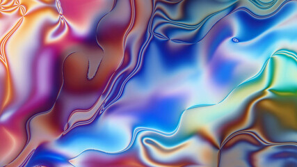 Abstract multi-colored fantasy textured background.