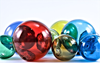 Japanese glass fishing net floats