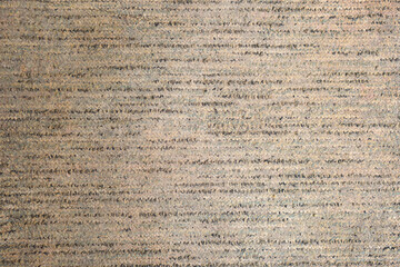 Dirty and soiled towel background, gray and black          