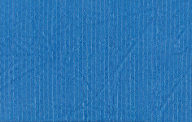 Blue fibers of microfiber cloth background.
