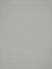 Empty vintage notebook paper background.