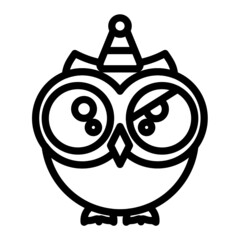 owl cartoon character