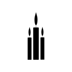 candle icon vector illustration design image element