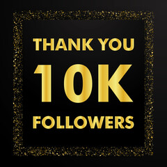 Thank you followers people, 10k online social groups, number of subscribers in social networks, the anniversary vector illustration set. My followers logo, followers achievement symbol design.