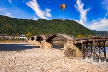 Acrylic prints Kintai Bridge 岩国の美しい錦帯橋