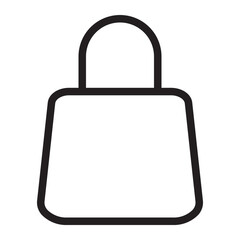 bag line icon