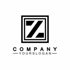Z Letter Logo concept.Z letter creative fonts monogram icon symbol.