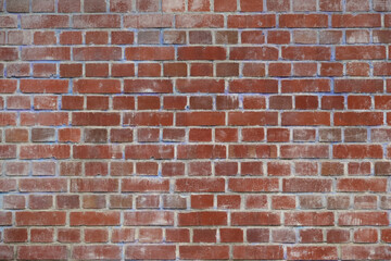 古い赤レンガの壁