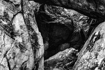 Fototapeta na wymiar dolmen la cocinilla del cura