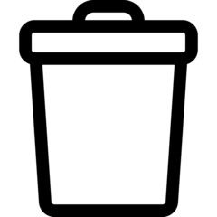 Fototapeta premium trash bin