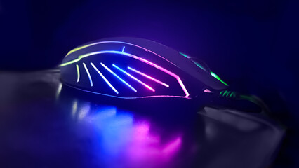 Cool Gaming mouse RGB, Illuminate Lighting Computer LED